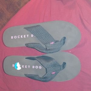 Rocket Dog Wedge Sandals Brown Size 10